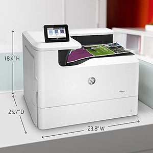 HP PageWide Color 755dn Printer, with fast 2-sided and A3 printing, plus security features for business use (4PZ47A)