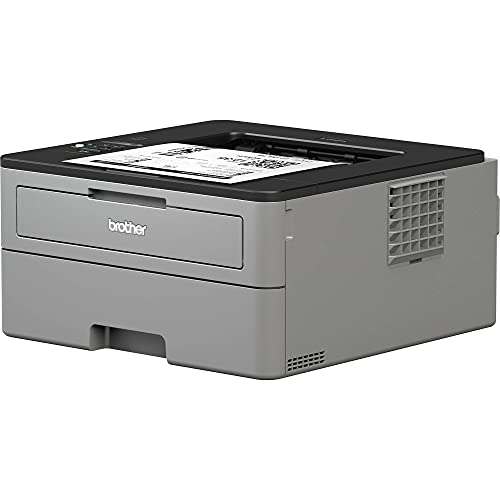 Brother Compact Monochrome Laser Printer, HL-L2350DW- Wireless Printing, Duplex Two-Sided Printing, Business Office Bundle, Amazon Dash Replenishment Ready, BROAGE 64GB USB PEN + 6Ft USB Printer Cable