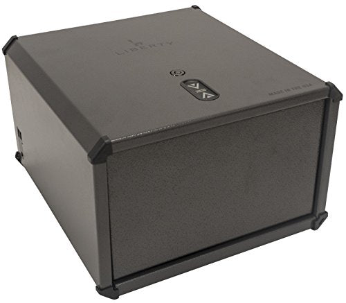 Liberty Safe Biometric Smart Handgun Vault (HDX-350) Heavy Duty, 15 Finger Print Memory