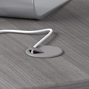 Bush Business Furniture Studio C L Shaped Desk with Return, 72W x 30D, Platinum Gray