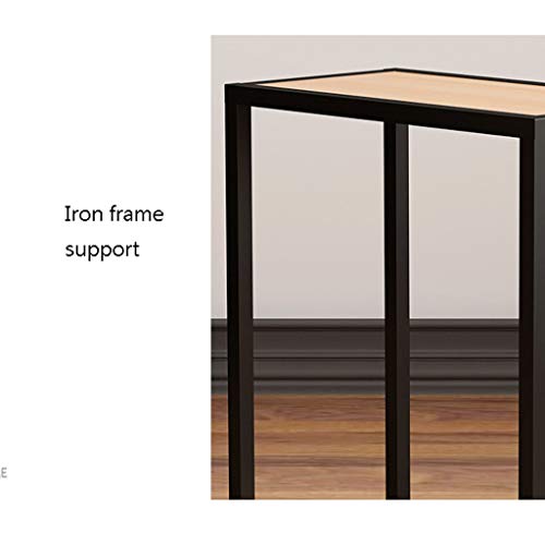 WaLdor Wood CPU Stand with Brake - Desktop PC Tower Holder Rack