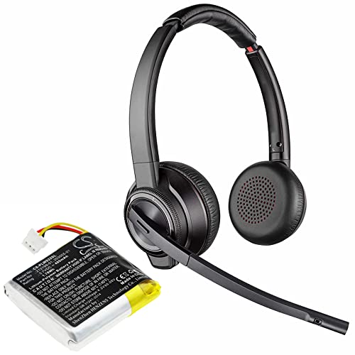 Generic Battery Replacement for Plantronics B8200 Savi 8220 Savi W8220 (15 pcs) - Compatible with 203035-01 203055-01 208769-01 208769-02 213199-01