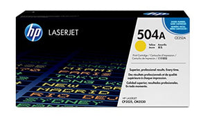 HP 504A (CE252A) Yellow Toner Cartridge for HP Color LaserJet CP3525 CM3530