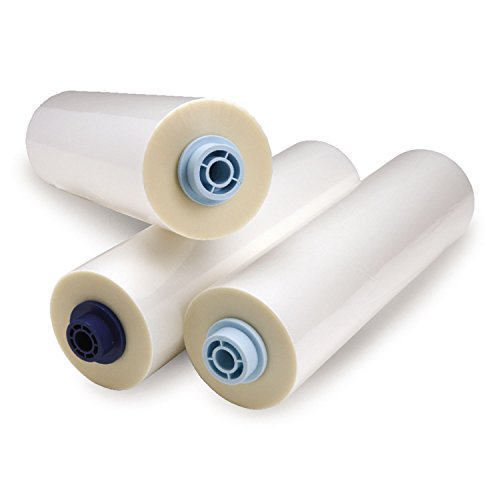 GBC 3748203EZ Laminating Film, 25-Inch x500-Ft,Nap II,1.7 mil, 2 Rolls/BX, Glossy