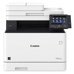 Canon Color imageCLASS MF743Cdw - All in One, Wireless, Mobile Ready, Duplex Laser Printer (Comes with 3 Year Limited Warranty), White, Mid Size, Amazon Dash Replenishment Ready