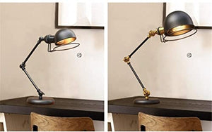 VejiA Modern Adjustable Double Swing Arm Desk Lamp