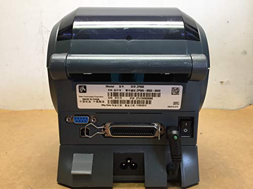 #S6B Zebra ZP 505 ZP505-0503-0020 Printer W/New Adapter, Cord & USB Cable