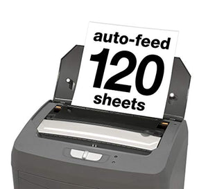 Boxis AF120 Autoshred 120-Sheet Micro Cut Paper Shredder