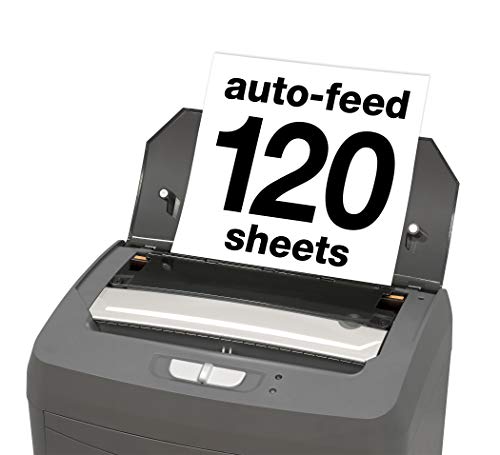 Boxis AF120 Autoshred 120-Sheet Micro Cut Paper Shredder