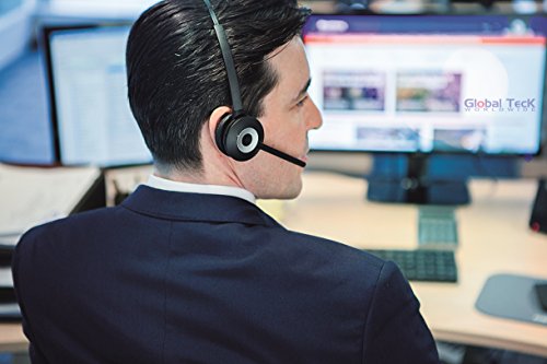 Mitel (Aastra) Certified Jabra Cordless Headset | PRO 920 Bundle | Electronic Remote Answerer Included | Mitel (Aastra) VoiP Phones: 6865i, 6867i, 6869i