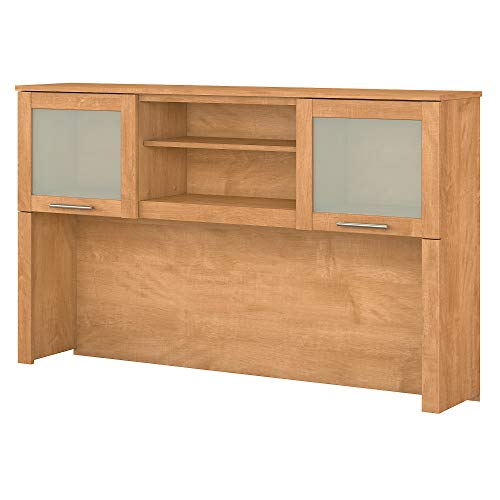 Bush Furniture Desk Hutch, 60W, Maple Cross