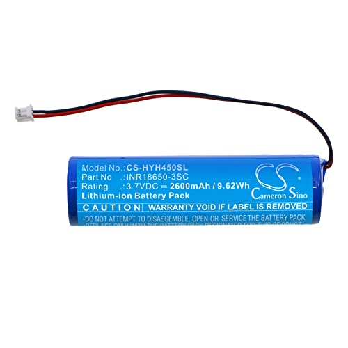 ChoyoqeR Replacement Battery (20PCS) 2600mAh/3.7V INR18650-3SC for OH4502 - Li-ion
