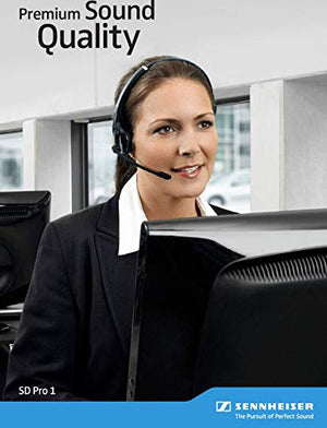 Sennheiser SD PRO1 Cordless Headset with Cisco EHS Adapter - Compatible with Cisco Models