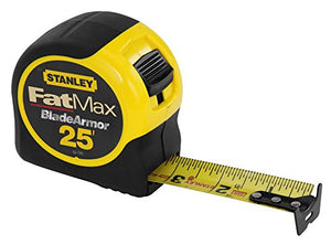 Stanley 33-725 Fat Max Tape Measure 1-1/4 in X 25 Ft. 10 Pack