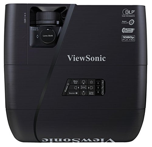 ViewSonic PRO7827HD 1080p HDMI RGBRGB Rec.709 Lens Shift Home Theater Projector