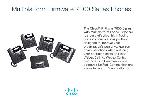 Cisco IP 7832 Conference Phone with 360-degree Microphone Coverage