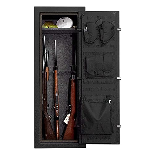 Stealth 14 Gun Safe EGS14 High Security Electronic Lock Fire and Burglary Rifle Security 55x20x17 CA DOJ Approved