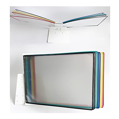 Deluxe Catalog Display Racks, Copyholders, Desktop/Wall Mounted Reference System, Flip and Find Document Holder (Green, 18x13x3IN)