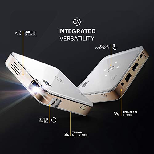 KODAK Luma 150 Ultra Mini Pocket Pico Projector - Portable Wireless LED DLP Movie & Video Projector