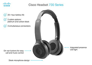 Cisco Wireless Dual On-Ear Bluetooth Headset with Case and Adapter