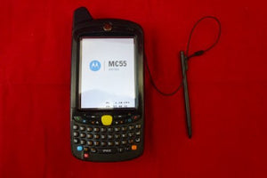 Motorola MC55 - p/n: MC5574-PKCDUQRA9WR - WLAN 802.11a/b/g / 1D/2D Hybrid Crosshair Scanner / GSM Cellular / Integrated GPS / QWERTY Keypad / Windows Mobile 6.1 / 128MB/512MB / Bluetooth
