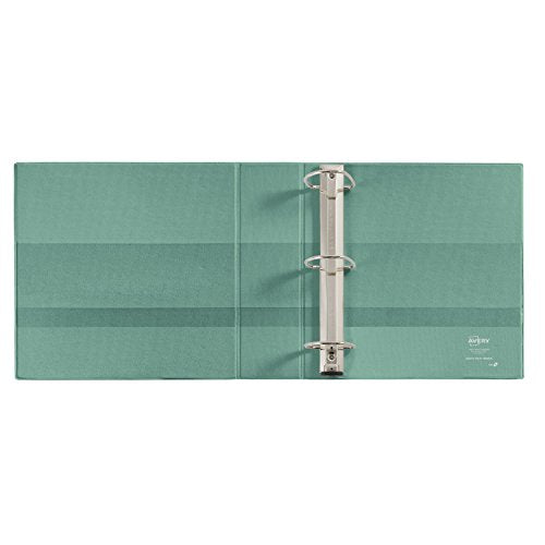 Avery Heavy-Duty View Binder with 3-Inch One Touch EZD Rings, Sea Foam Green (79346)