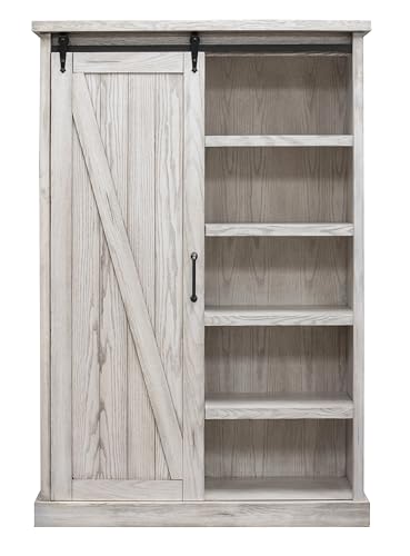 Martin Furniture Avondale Bookcase, White