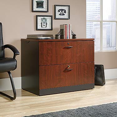 Sauder 419606 Via Lateral File, Classic Cherry Finish