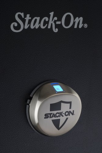 Stack-On SS-16-MB-B 16-Gun Security Safe with Biometric Lock, Matte Black