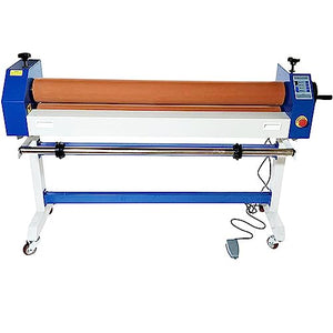 HQHAOTWU Electric Cold Roll Laminator 1600MM/63In Automatic Dual Use Cold Laminator