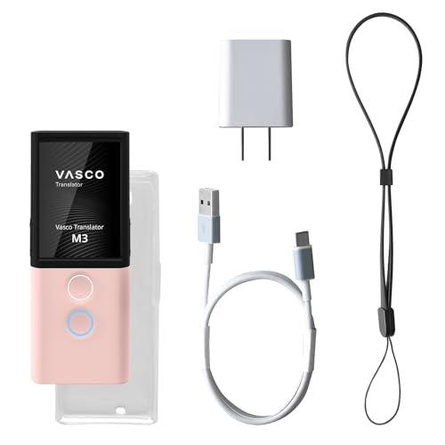 Vasco Electronics Vasco M3 Language Translator Device | Free Internet in 200 Countries | Photo Translation | European Brand
