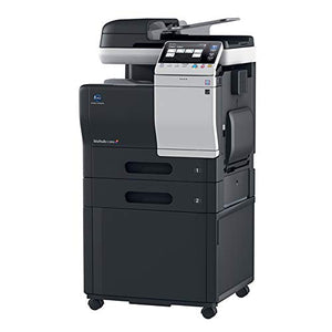 Konica Minolta Bizhub C3350 A4 Color Laser Multifunction Copier - 35ppm, Letter/Legal, Copy, Print, Scan, Auto Duplex, Network, Mobile Printing Support, 1 GB Memory, 320 GB HDD, 2 Trays, Stand