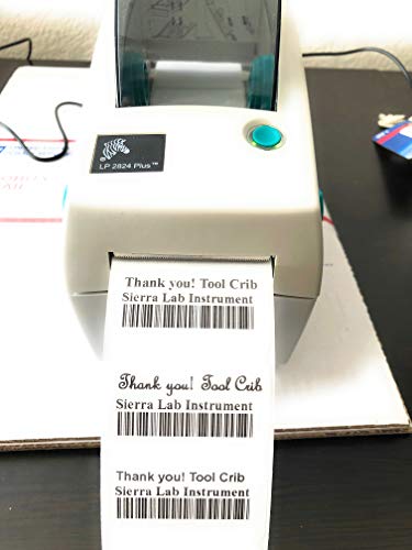 Zebra LP2824 Plus Label Printer with USB & Serial P/N: 282P-201110-000