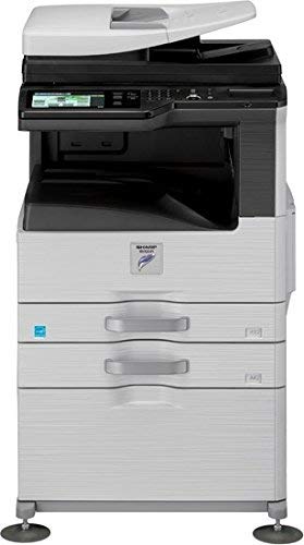 Refurbished Sharp MX-M264N Ledger-size Monochrome Networked Digital MFP - 26 ppm, Copier, Printer, Scanner, Duplex, RSPF, 2 Trays, Cabinet (Certified Refurbished)