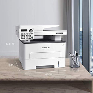 Pantum M6802FDW Wireless Monochrome Laser Printer Scanner Copier Fax All in One, Wireless Networking and Duplex Printing for Home and Office Use (V1X47B)