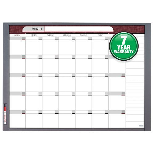 Quartet Inview Custom Whiteboard, 47.5 x 35 Inches.5 Inch Graphite Frame (72981)