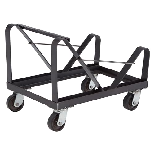 National Public Seating Chair Dolly for 40 8500 Series Chairs, Black
