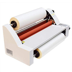 Fencia Laminator Machine with 17'' Laminating Film Roll - Hot/Cold Single/Dual Sided Thermal for School/Office/Commercial Use 110V