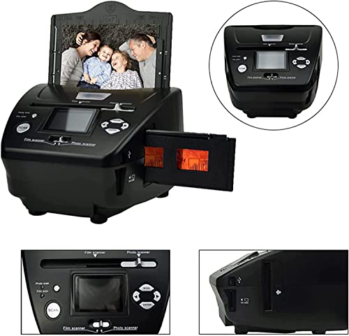 MYDLO Film Slide Scanner, Converts 35mm 135 110 126 Slides/Negatives to Digital JPG Photos