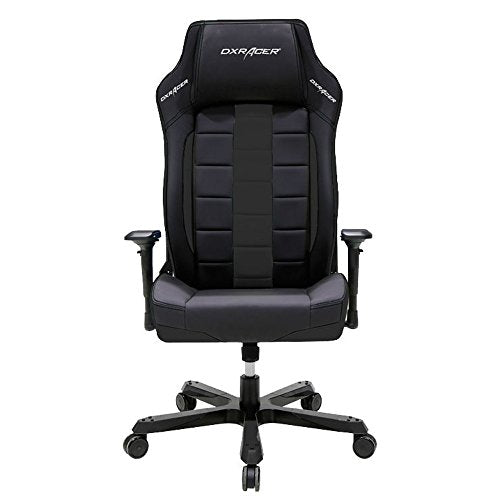 DXRacer Boss Series Big and Tall Chair DOH/BF120/N Office Chair Comfortable Chair Ergonomic Computer Chair DX Racer Desk Chair (Black/Black)