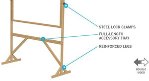 78⅛"x 77¼" Wood Frame Reversible Natural Cork/Natural Cork
