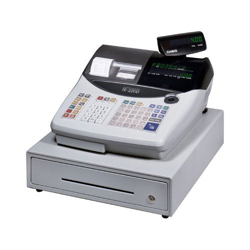 CASIO CSOTE2200 Casio Te-2200 25 Dept - Thermal Cash Register