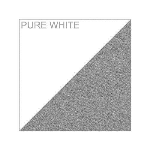 Bush Business Furniture 4 Person Cubicle Desk with File Cabinets Panels, 60W x 66H, Pure White