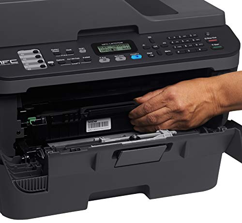 Brother International EMFCL2707DW Brother EMFC-L2707DW-(MFC-L2707DW)-Monochrome Laser All-in-One with Wireless Networking, Black (Renewed)