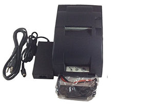 TM-U220B, Impact, two-color printing, 6 lps, Serial interface only, Power supply, Dark gray