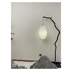 EESHHA Floor Lamp - Modern Rustic Vintage Style Tree Branches Chinese Study Atmosphere Lantern Fishing (Excluding Light Source)