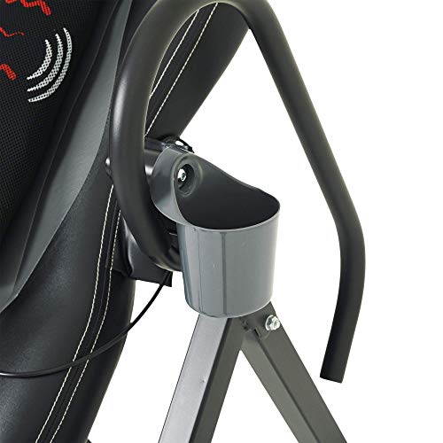 Prevention Inversion Table UL Certified with Heat and Massage Therapy, Grey/Light Blue