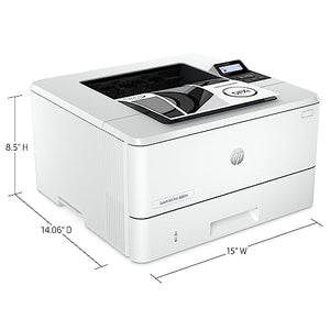 HP Laserjet Pro 4001n Monochrome Laser Printer - Print Only - 42 ppm, 1200 x 1200 dpi, Mobile Printing