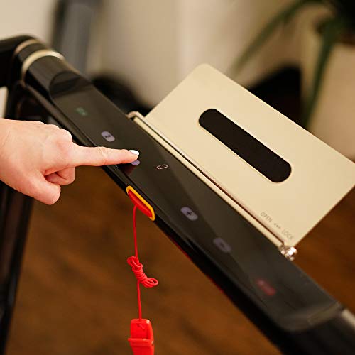 ASUNA Space Saving Treadmill, Motorized with Speakers for AUX Audio Connection - 8730G
