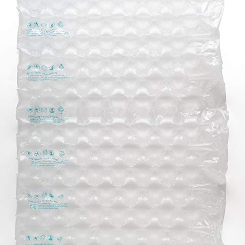 Accel Air Bubble Film Rolls Dual Pack, Film, 100% Recyclable HDPE Makes 1,035 Perforated Sheets Per Roll, (2-Pack)